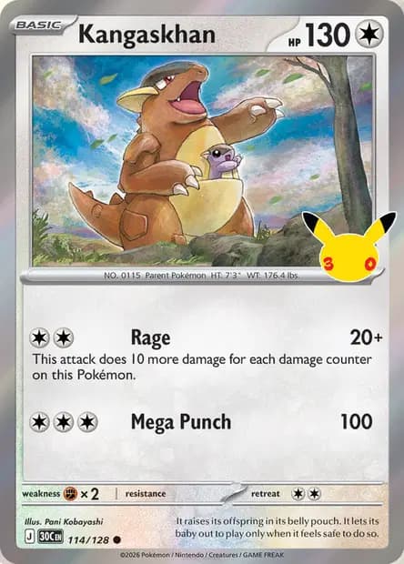 Kangaskhan — 30th Celebration