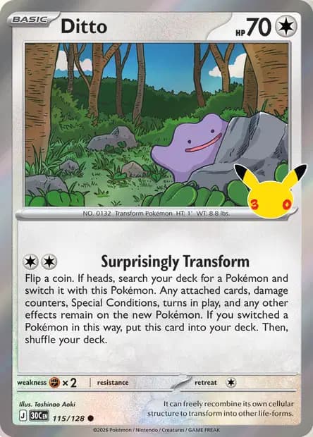 Ditto — 30th Celebration