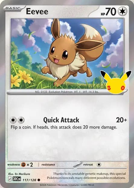 Eevee — 30th Celebration