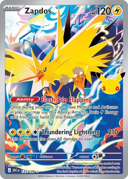 Zapdos — 30th Celebration