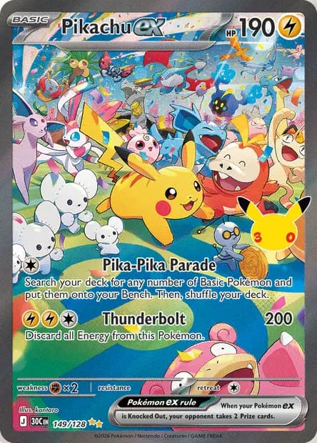 Pikachu — 30th Celebration