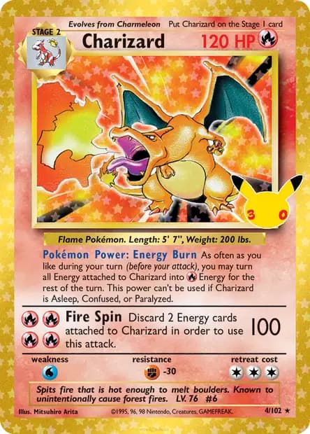 Charizard — 30th Celebration
