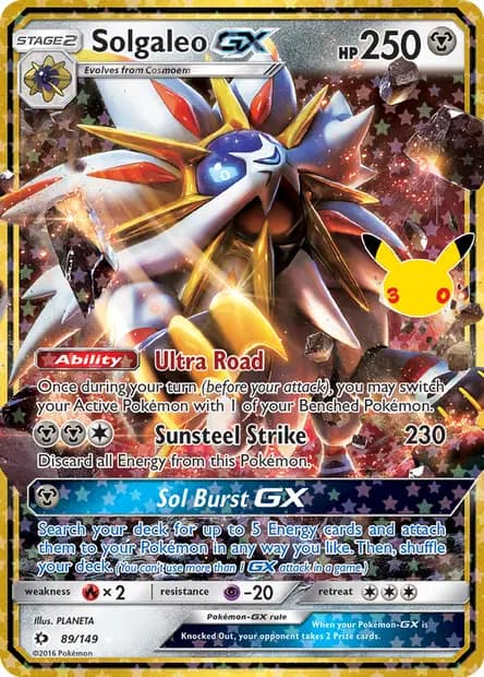 Solgaleo — 30th Celebration