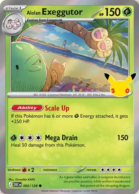 Exeggutor — 30th Celebration