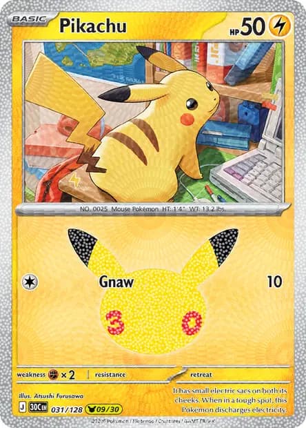 Pikachu — 30th Celebration