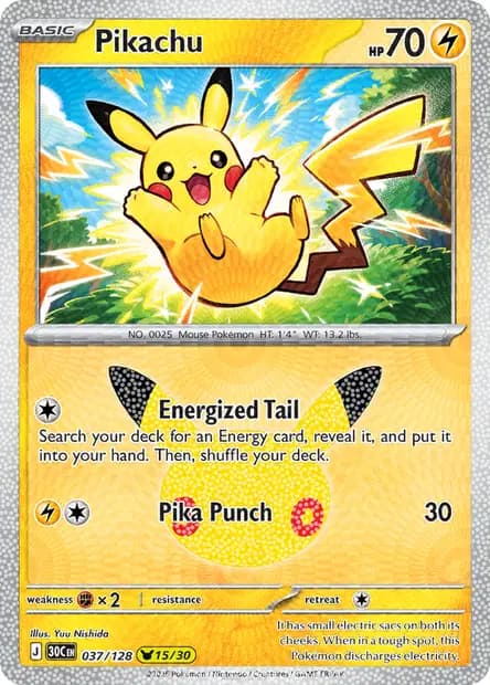 Pikachu — 30th Celebration