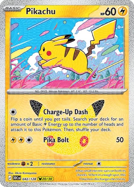 Pikachu — 30th Celebration