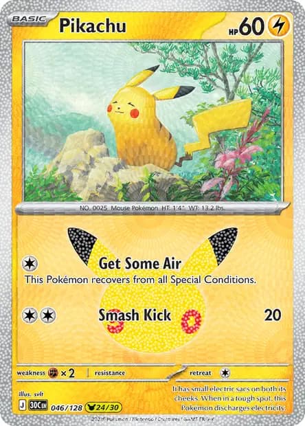 Pikachu — 30th Celebration