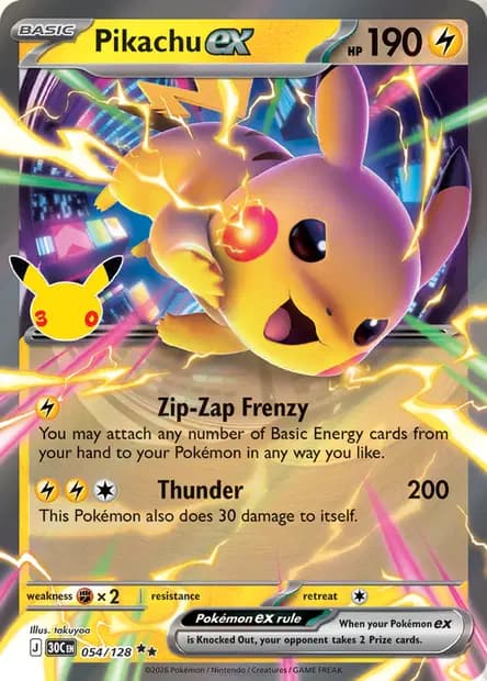 Pikachu — 30th Celebration