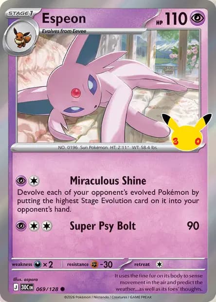 Espeon — 30th Celebration