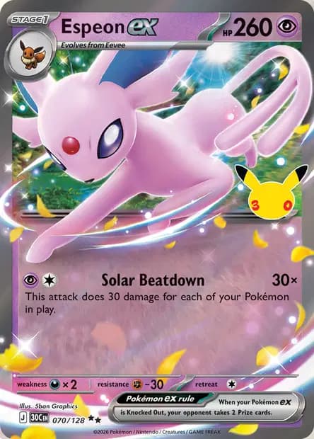 Espeon — 30th Celebration