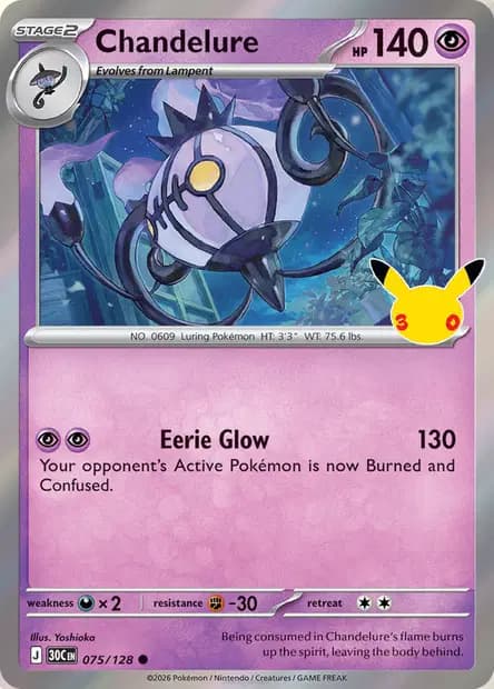 Chandelure — 30th Celebration