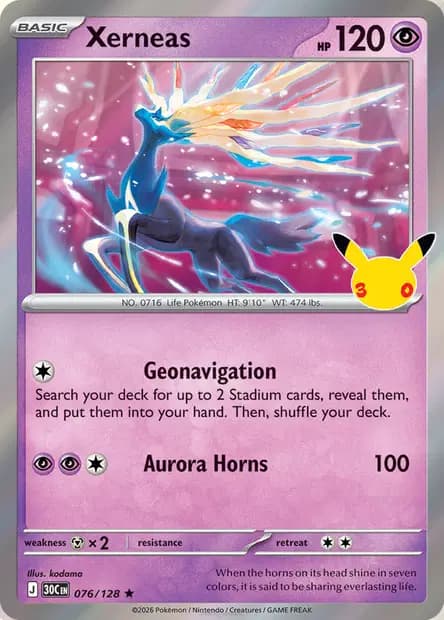 Xerneas — 30th Celebration