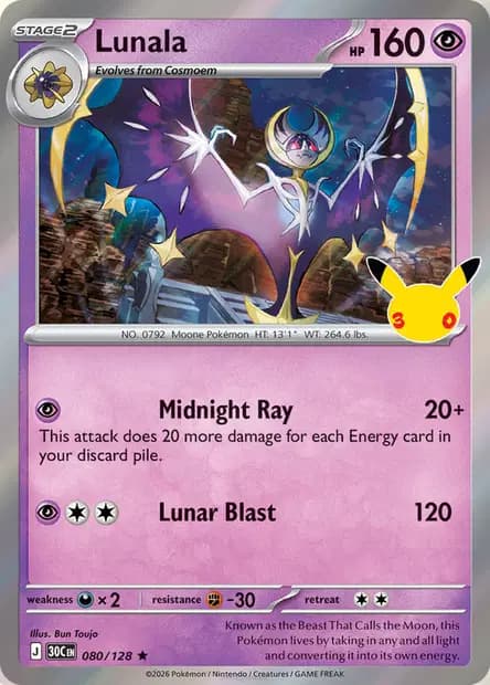 Lunala — 30th Celebration