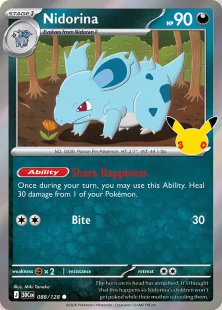 Nidorina — 30th Celebration