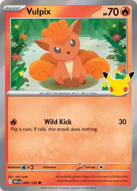 Vulpix — 30th Celebration