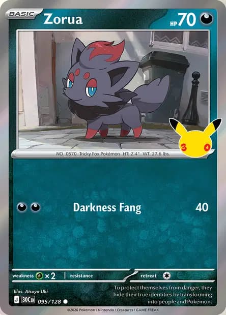 Zorua — 30th Celebration