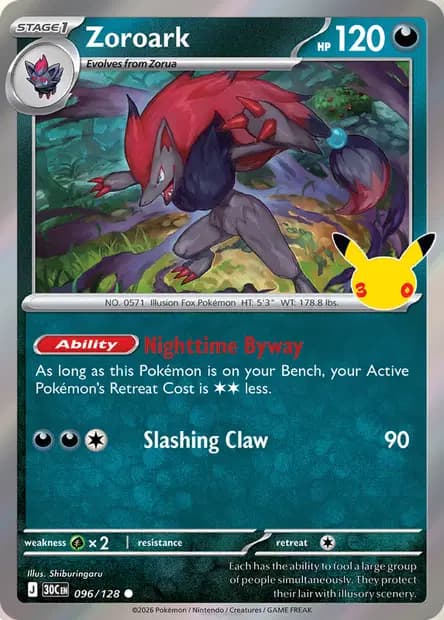 Zoroark — 30th Celebration
