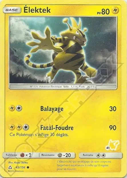 Electabuzz — Battle Academy (Pikachu Deck)