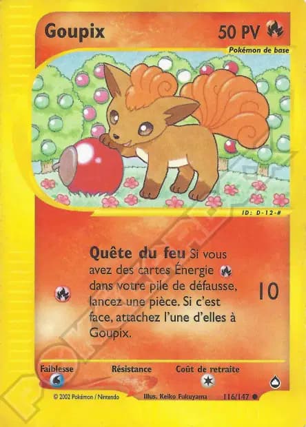 Vulpix — Aquapolis