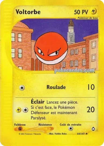 Voltorb — Aquapolis