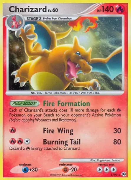 Charizard — Platinum—Arceus