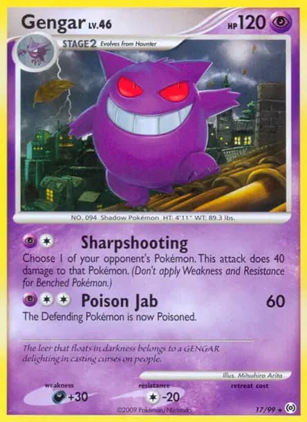 Gengar — Platinum—Arceus