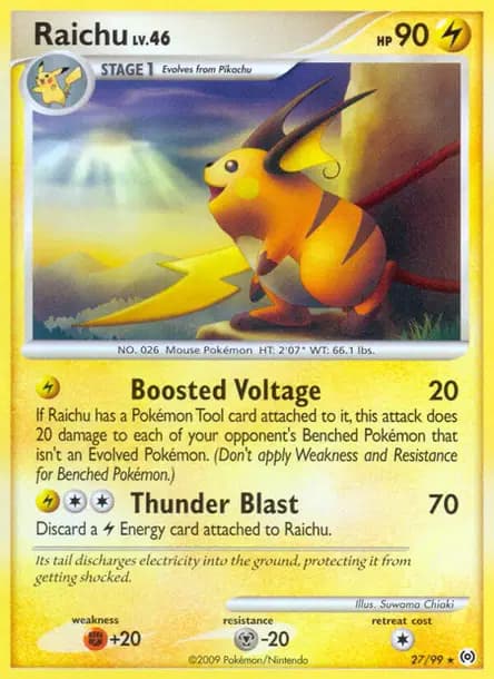 Raichu — Platinum—Arceus