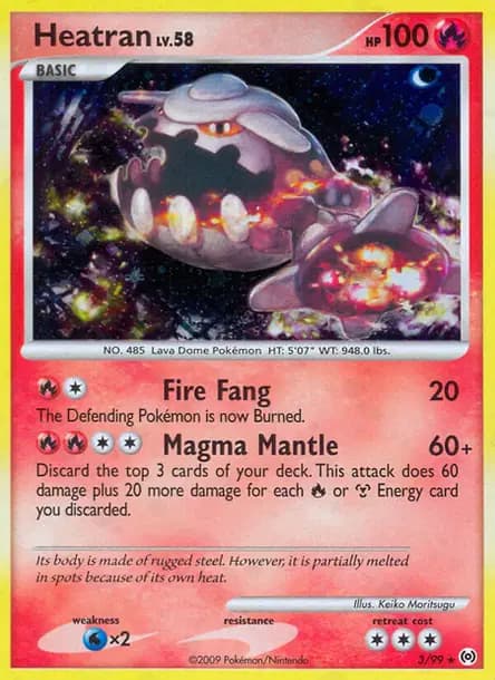 Heatran — Platinum—Arceus