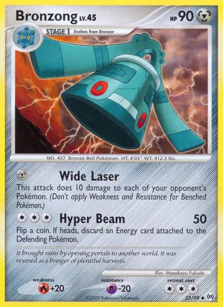 Bronzong — Platinum—Arceus