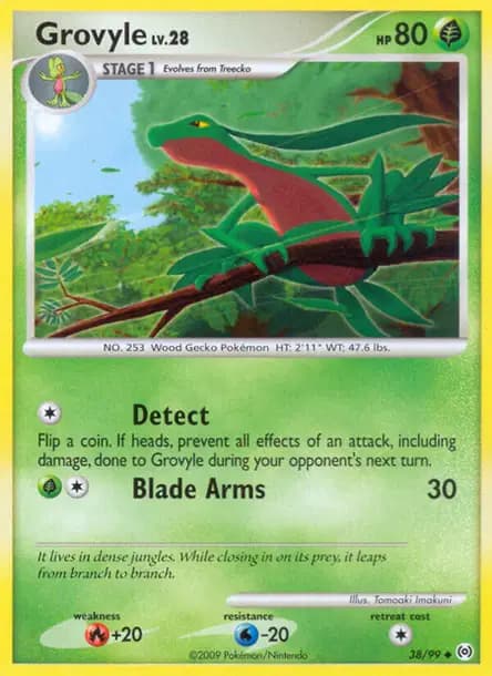 Grovyle — Platinum—Arceus