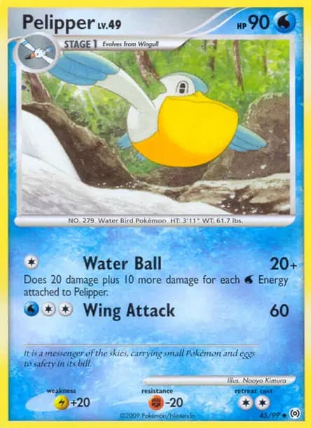 Pelipper — Platinum—Arceus