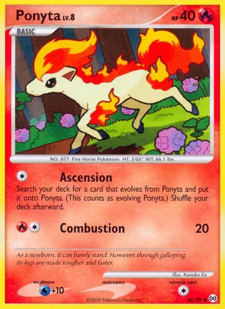 Ponyta — Platinum—Arceus