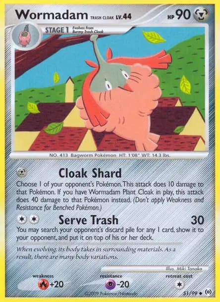 Wormadam — Platinum—Arceus