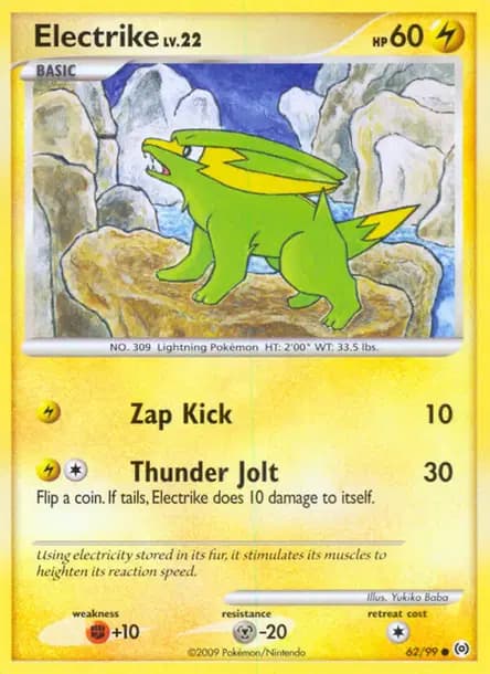 Electrike — Platinum—Arceus