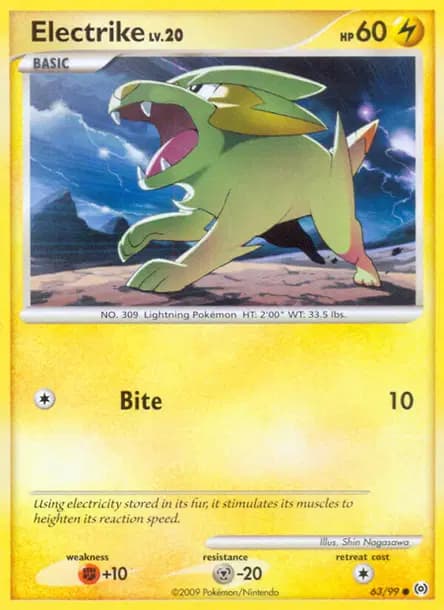 Electrike — Platinum—Arceus