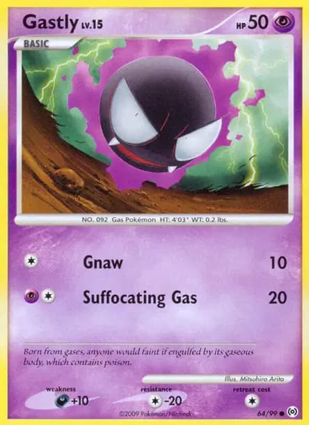Gastly — Platinum—Arceus