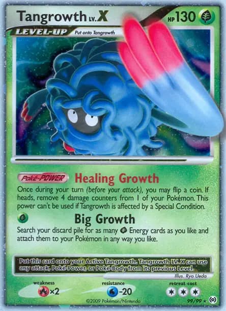 Tangrowth — Platinum—Arceus