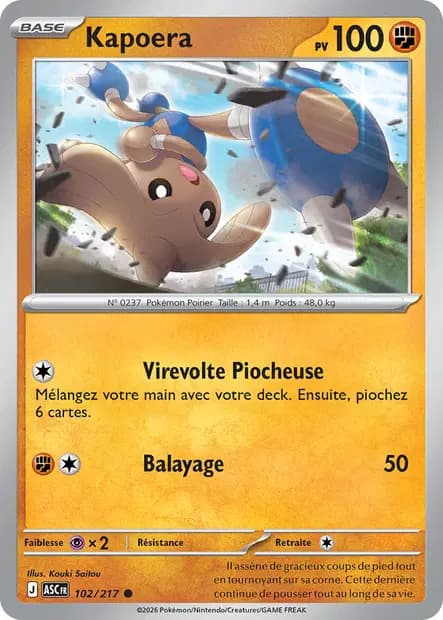 Hitmontop — Ascended Heroes