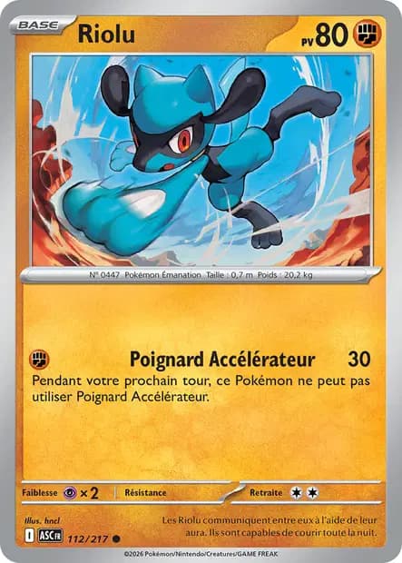 Riolu — Ascended Heroes