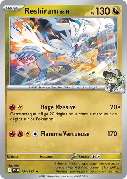 Reshiram — Ascended Heroes