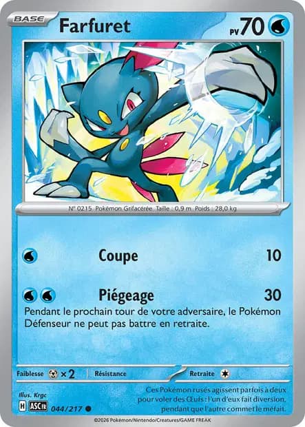 Sneasel — Ascended Heroes