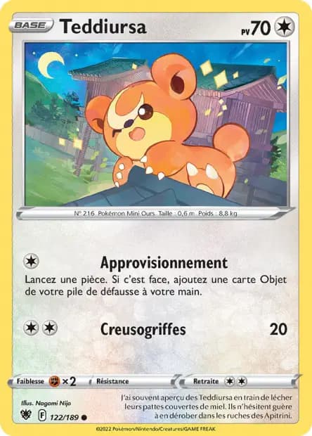 Teddiursa — Astral Radiance
