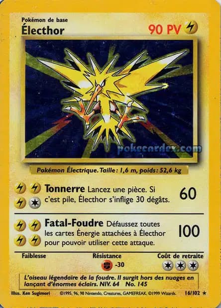 Zapdos — Base Set