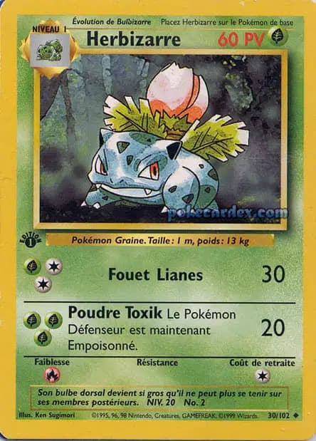 Ivysaur — Base Set