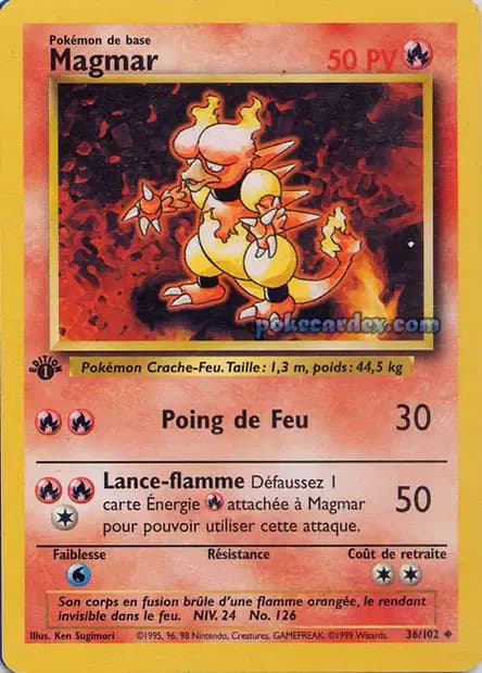 Magmar — Base Set
