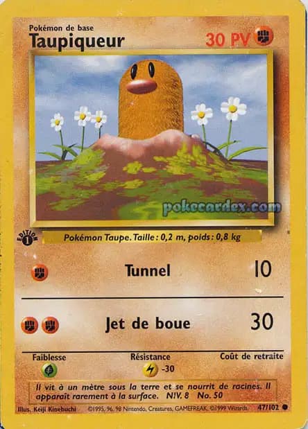 Diglett — Base Set