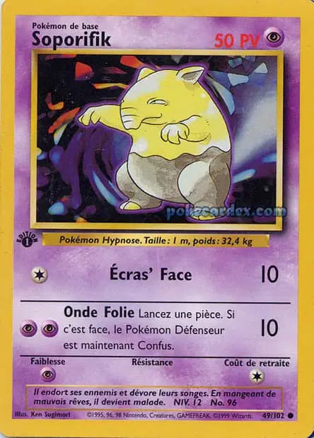 Drowzee — Base Set