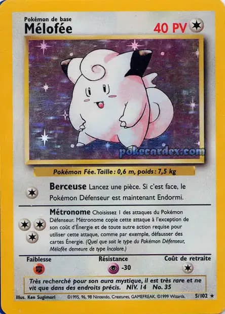 Clefairy — Base Set