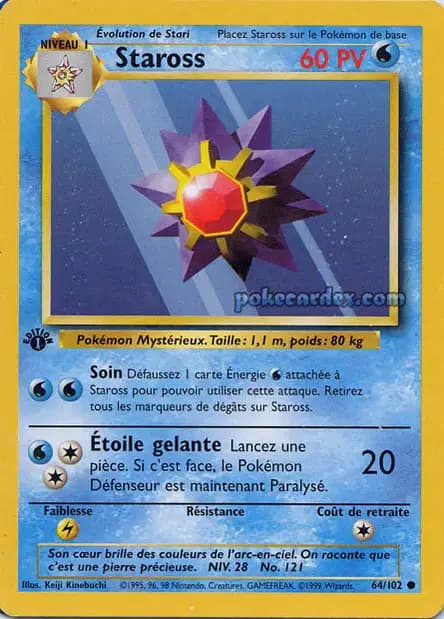 Starmie — Base Set